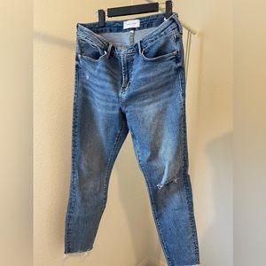 Dear John Olivia Skinny Super High Rise Jeans Size 30